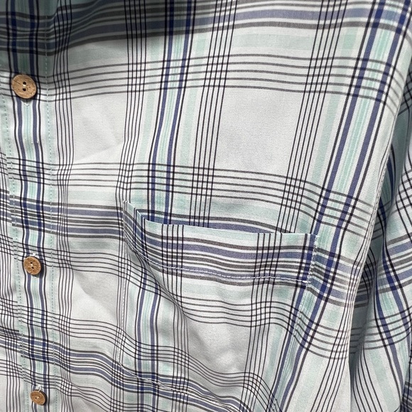 Tommy Bahama Coconut Point plaid short sleeve shirt, size XXL - Picture 6 of 9